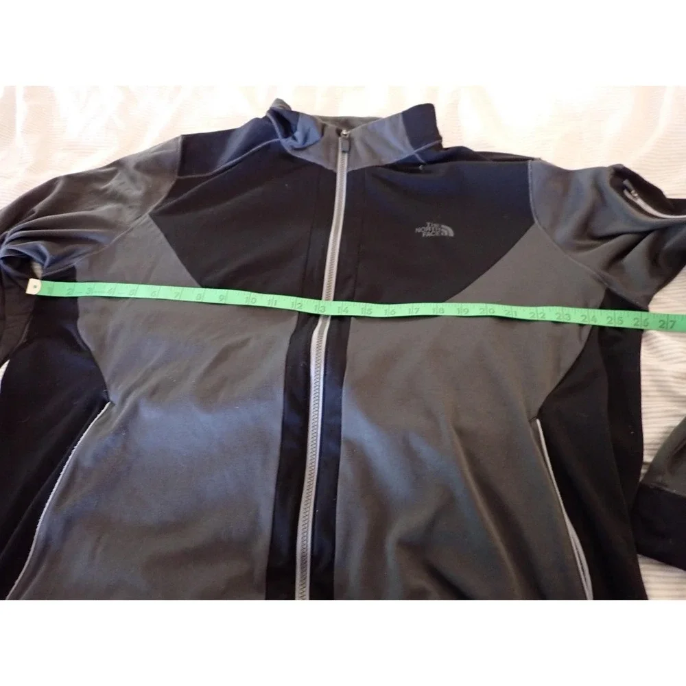 The North Face Track Jacket Mens XXXL Grey Black Excellent Mountain Athletics